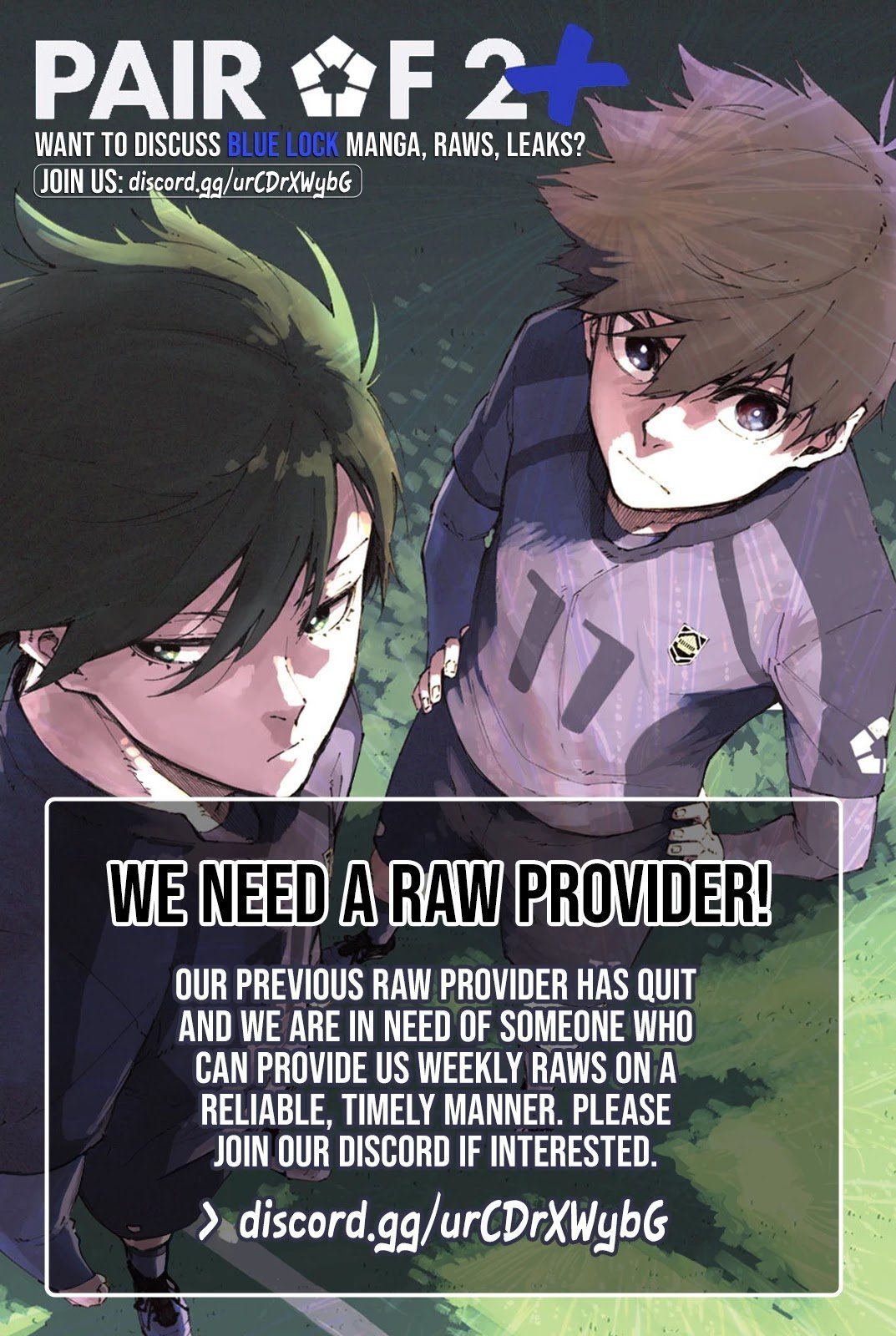 Read Blue Lock Manga Online