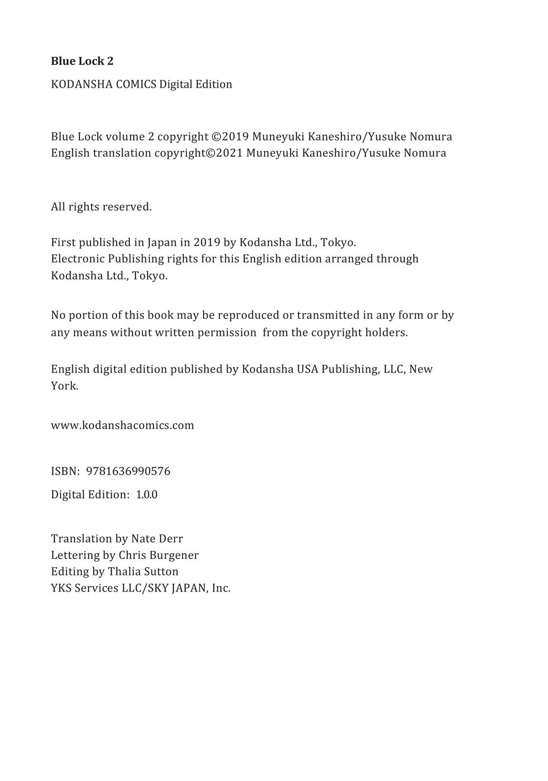 Read Blue Lock Manga Online