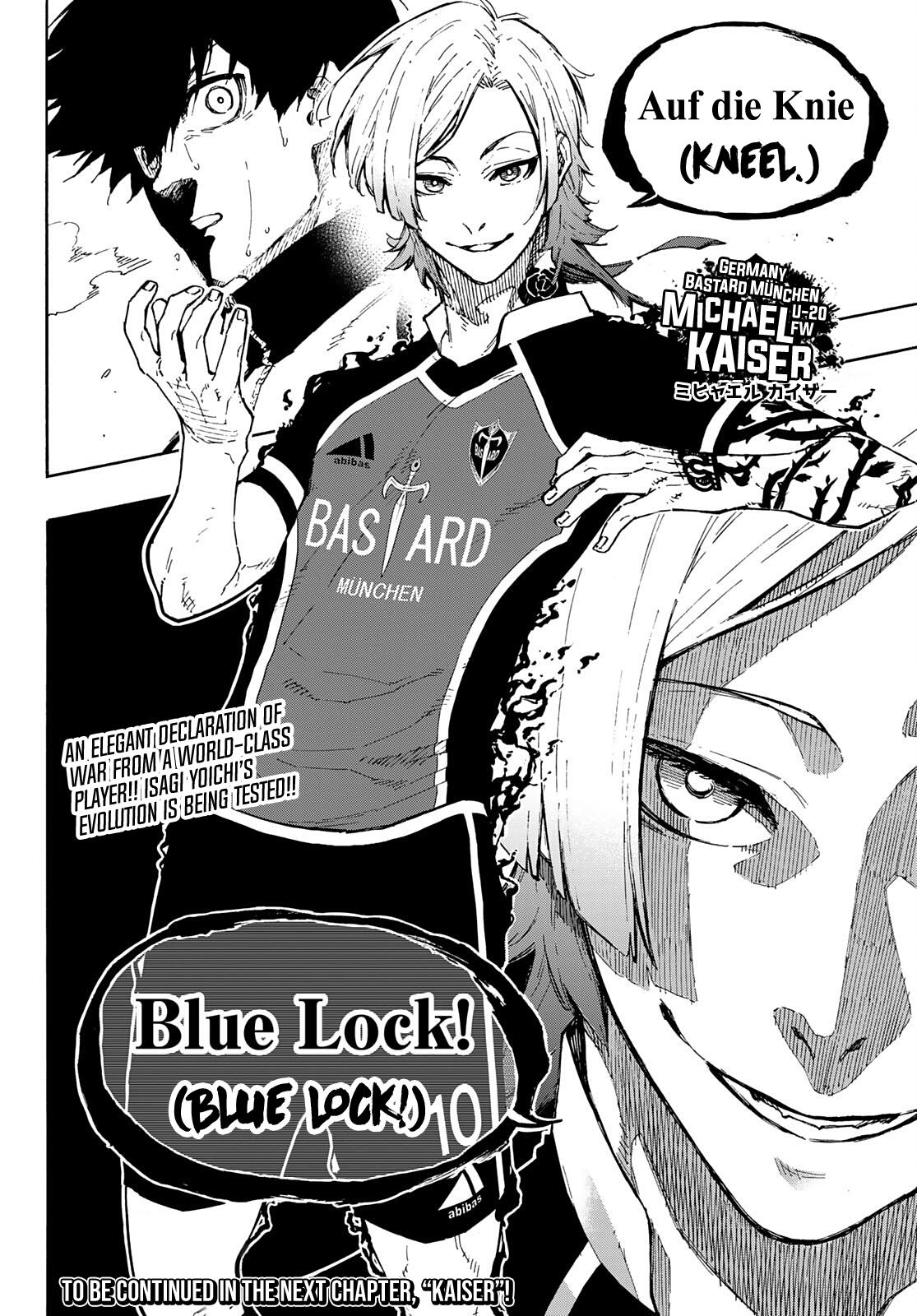 Read Blue Lock Manga Online
