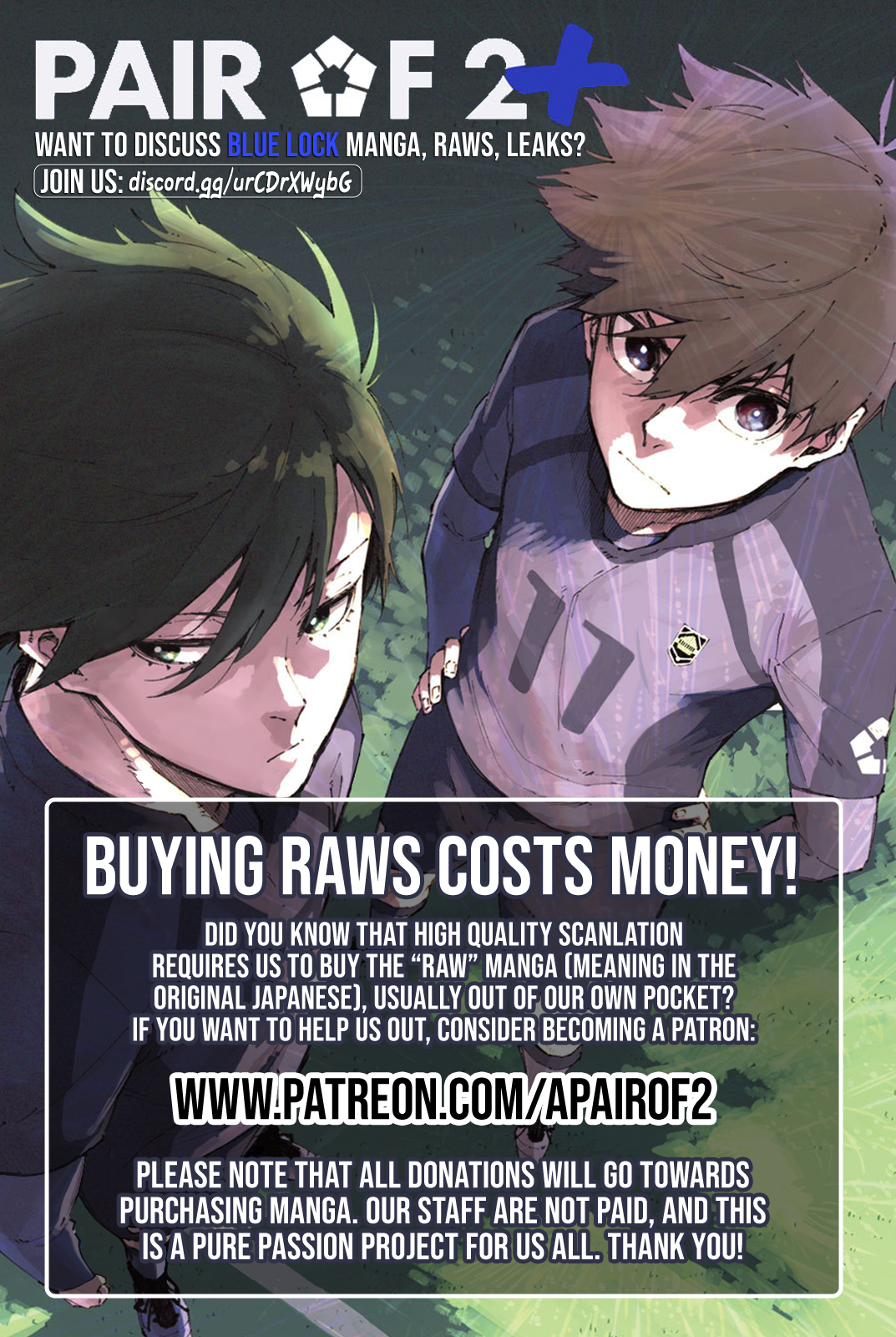 Read Blue Lock Manga Online