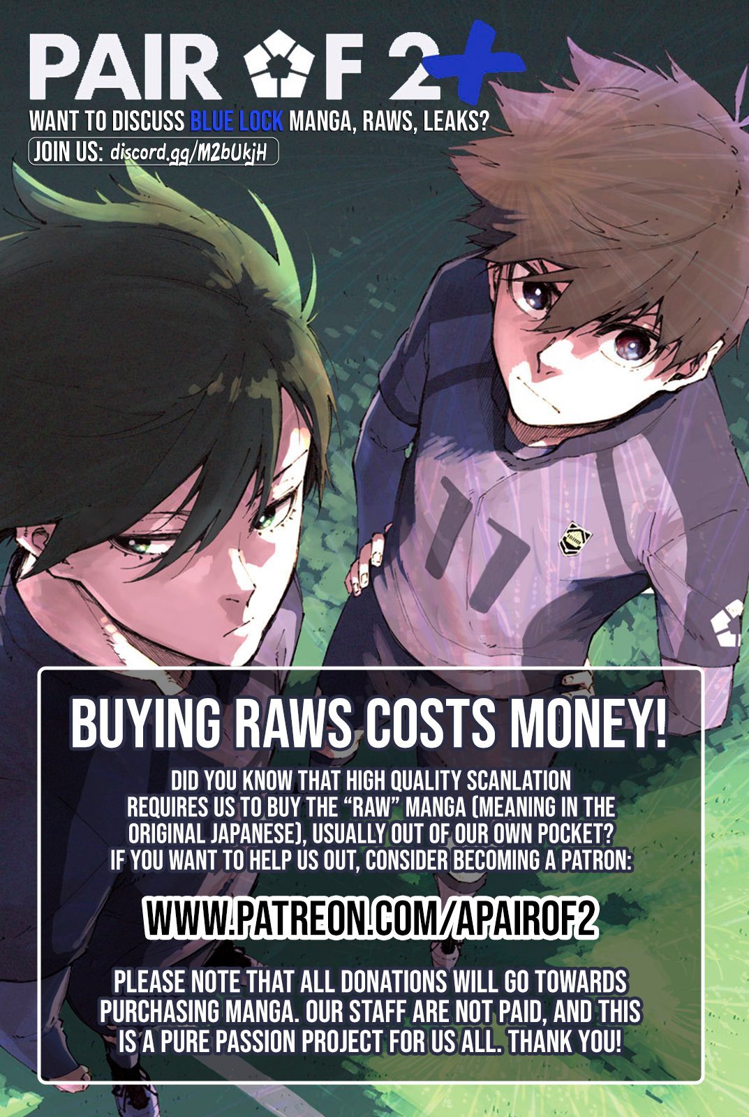 Read Blue Lock Manga Online