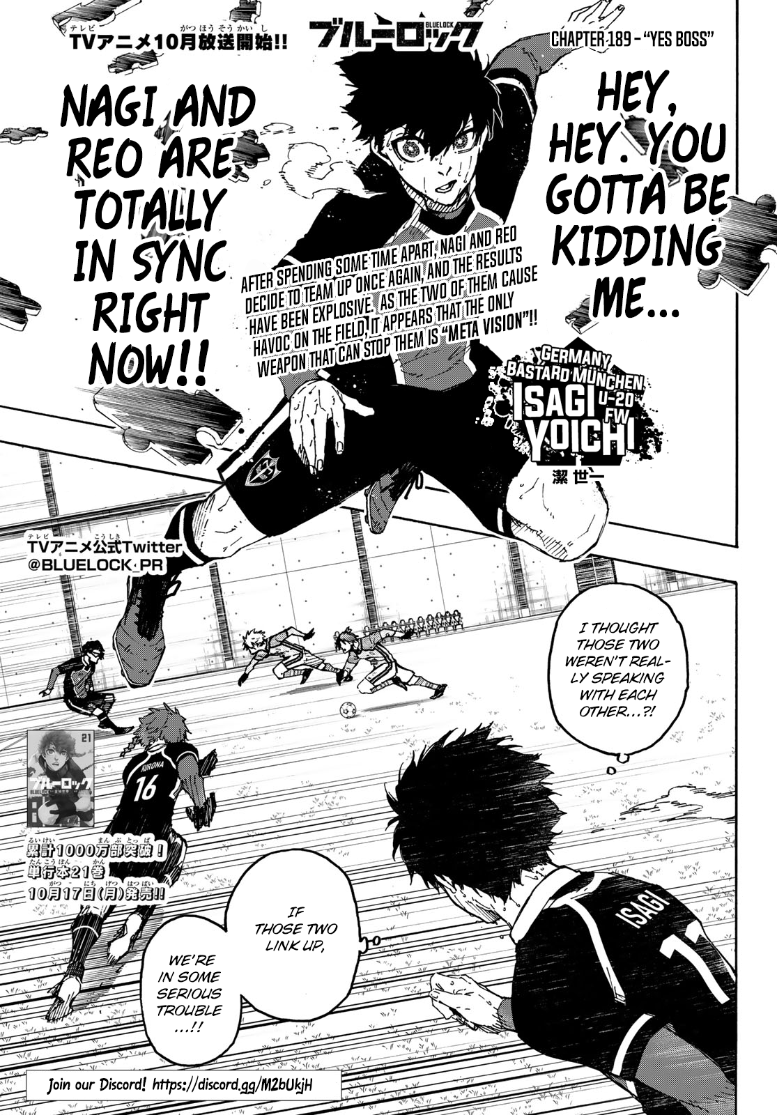 Read Blue Lock Manga Online