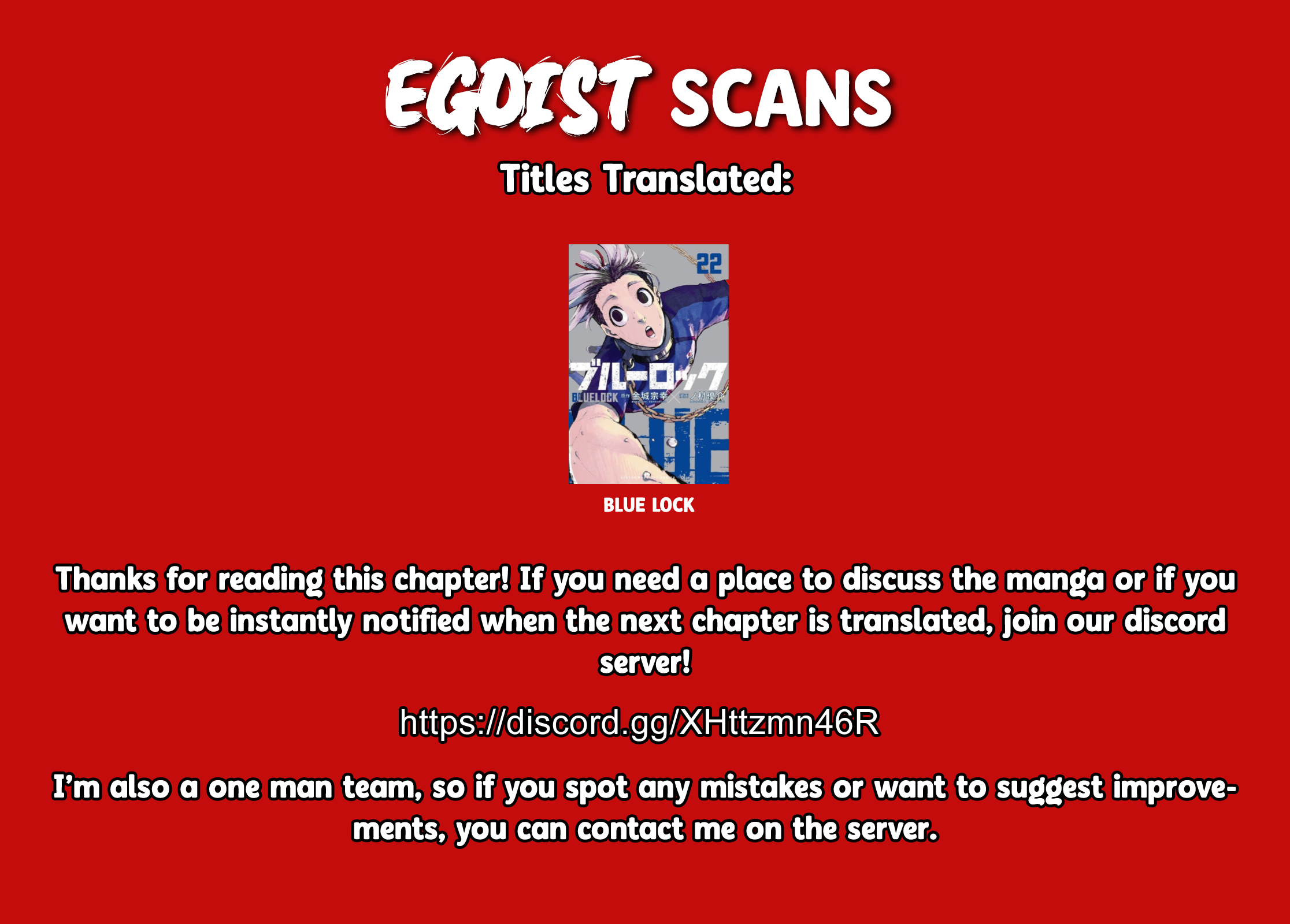 Read Blue Lock Manga Online