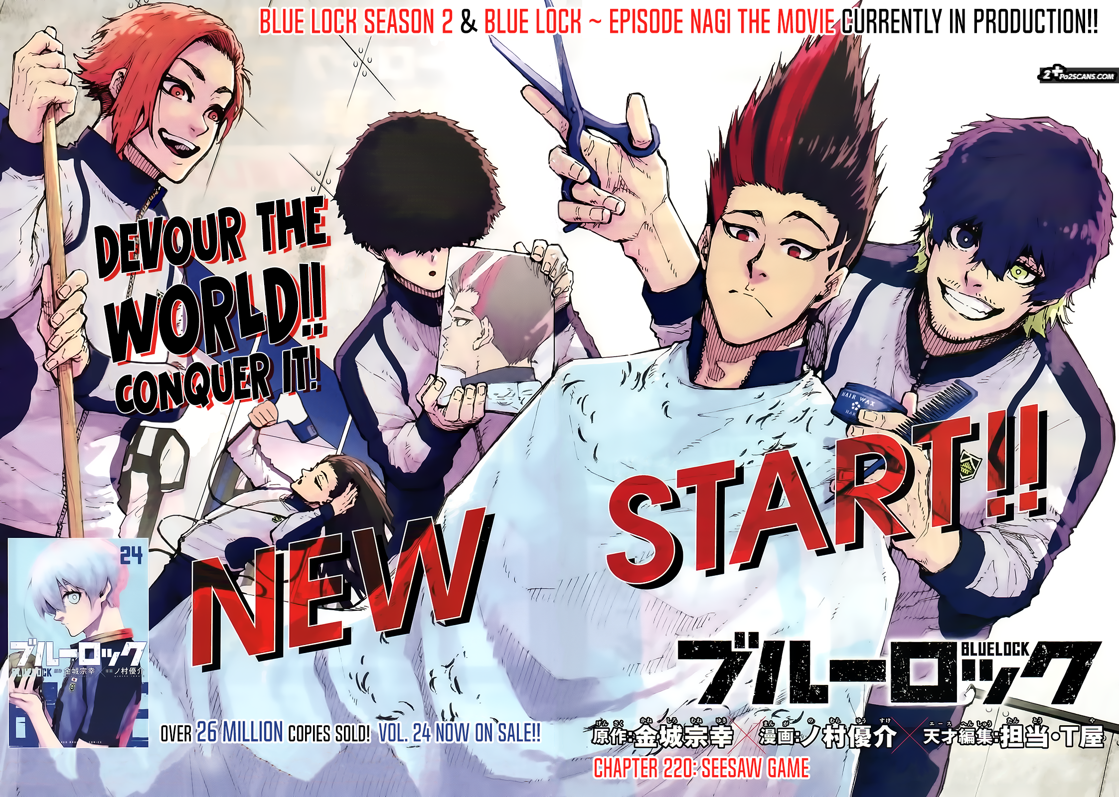 Read Blue Lock Manga Online