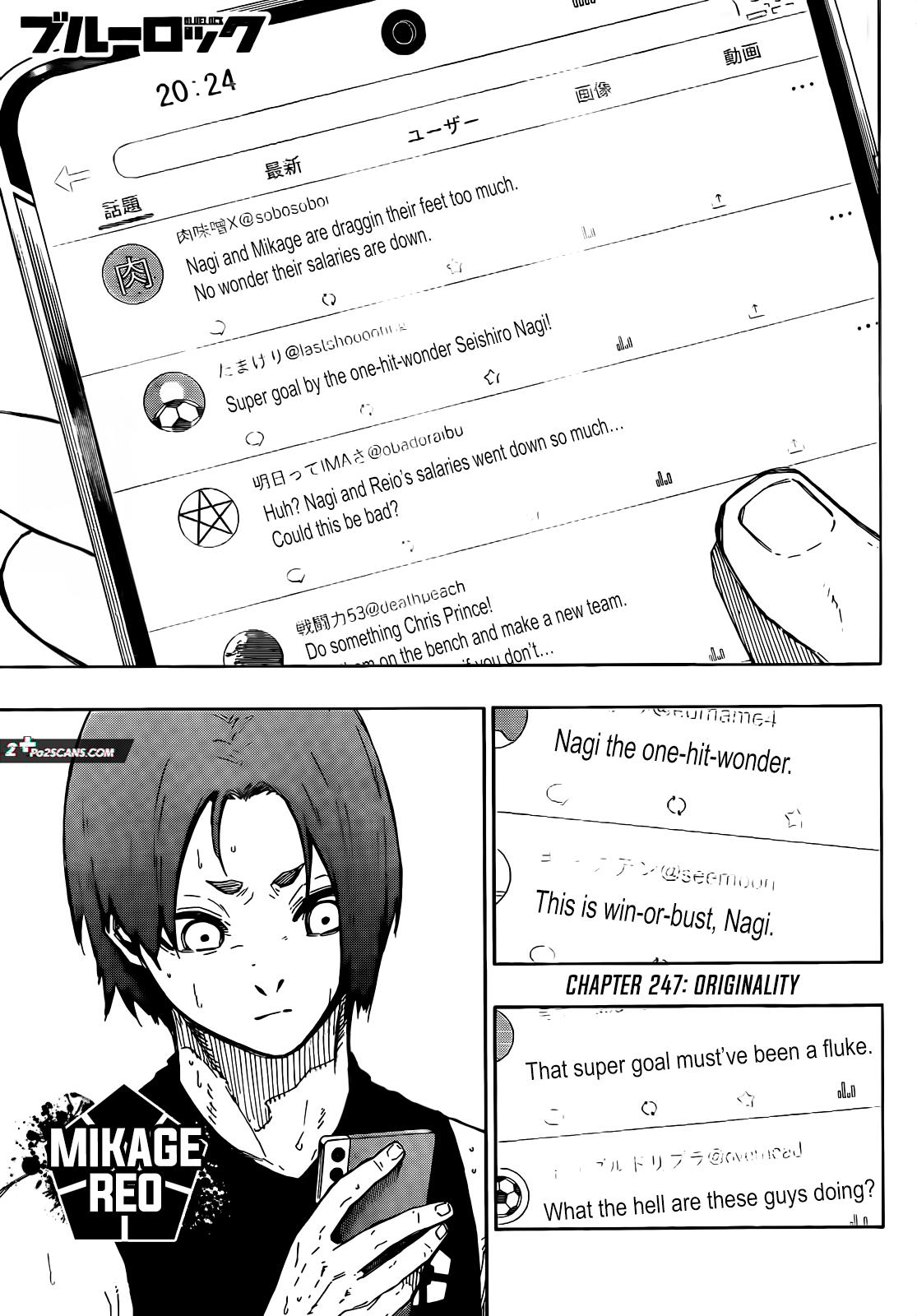 Read Blue Lock Manga Online