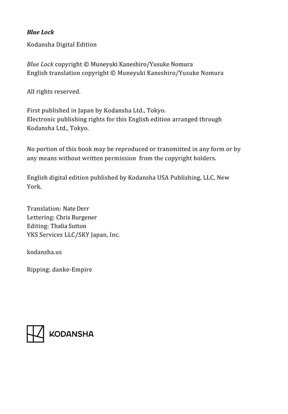 Read Blue Lock Manga Online