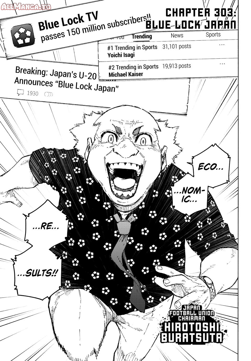 Read Blue Lock Manga Online