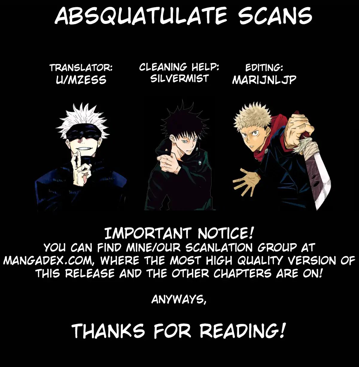 Read Jujutsu Kaisen Manga Online