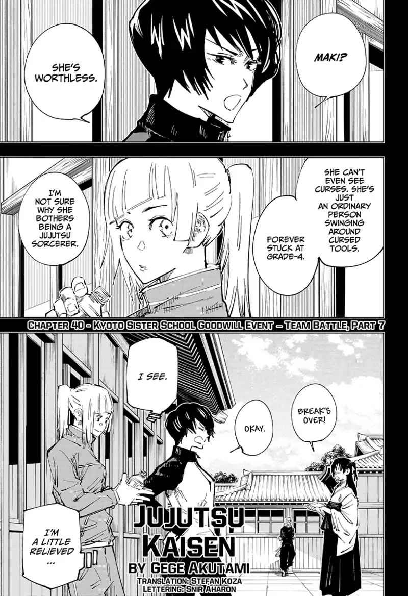 Read Jujutsu Kaisen Manga Online