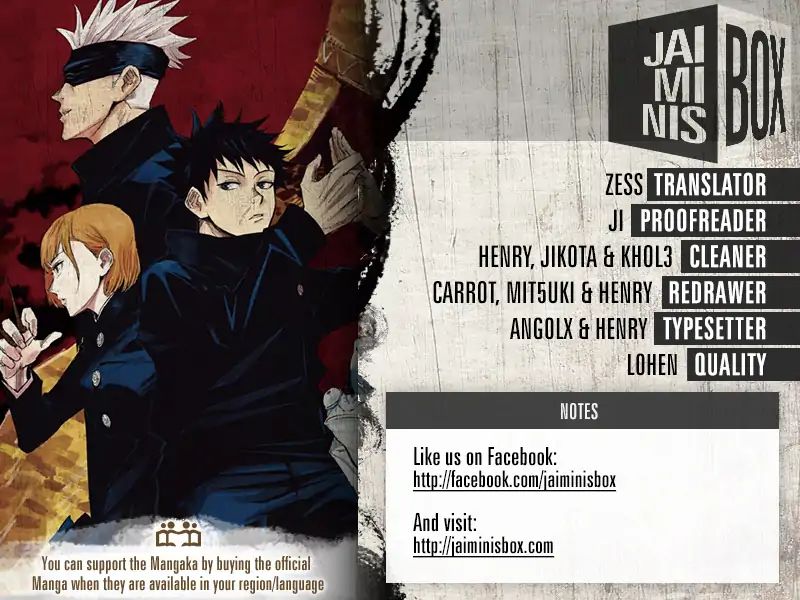 Read Jujutsu Kaisen Manga Online