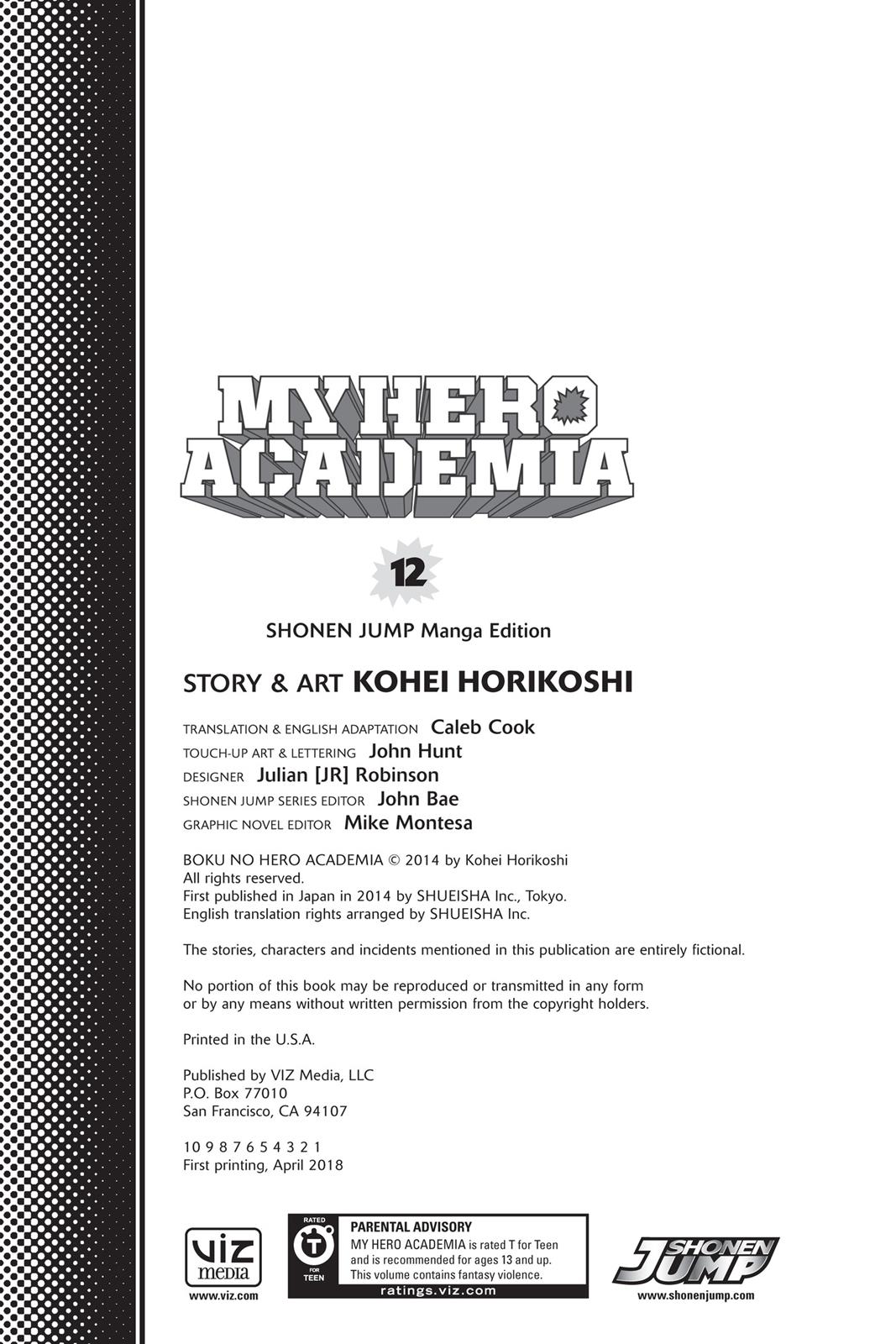 Read MyHeroAcademia Manga Online