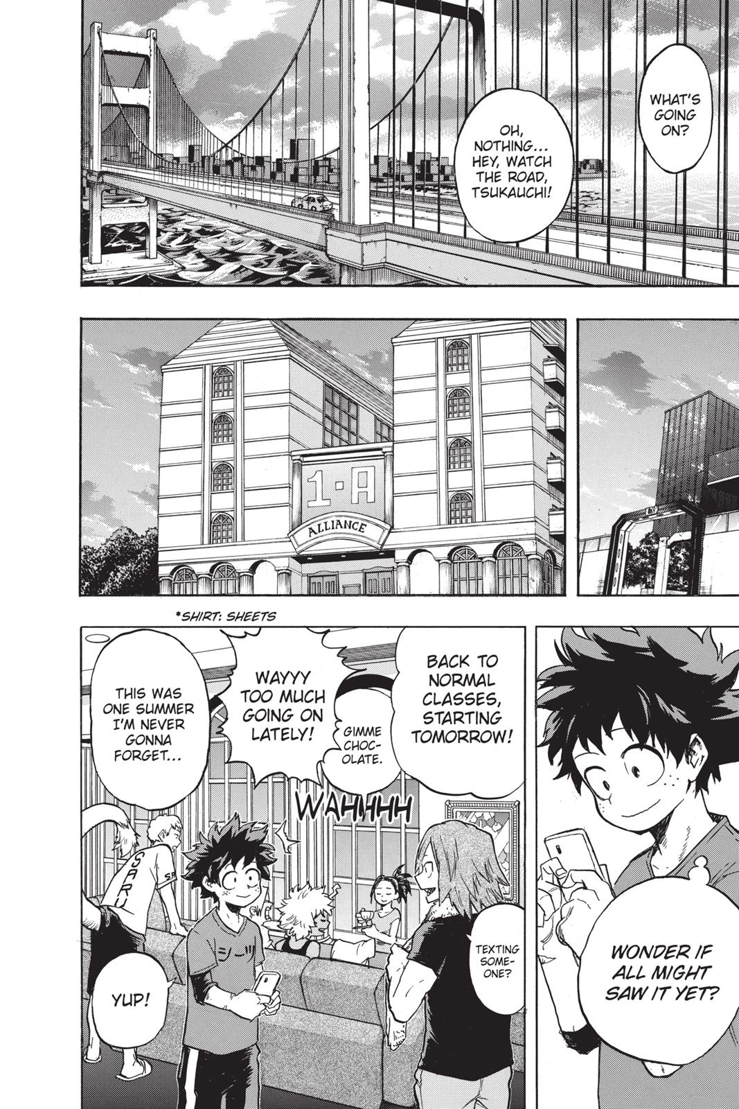 Read MyHeroAcademia Manga Online