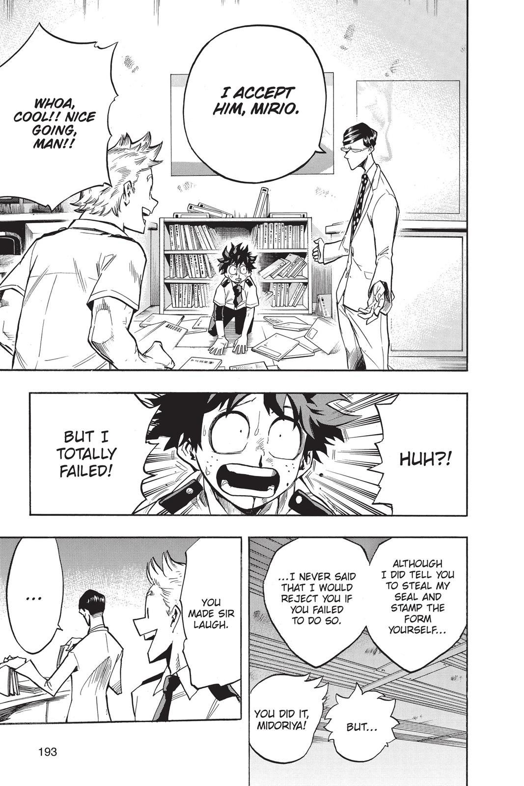 Read MyHeroAcademia Manga Online