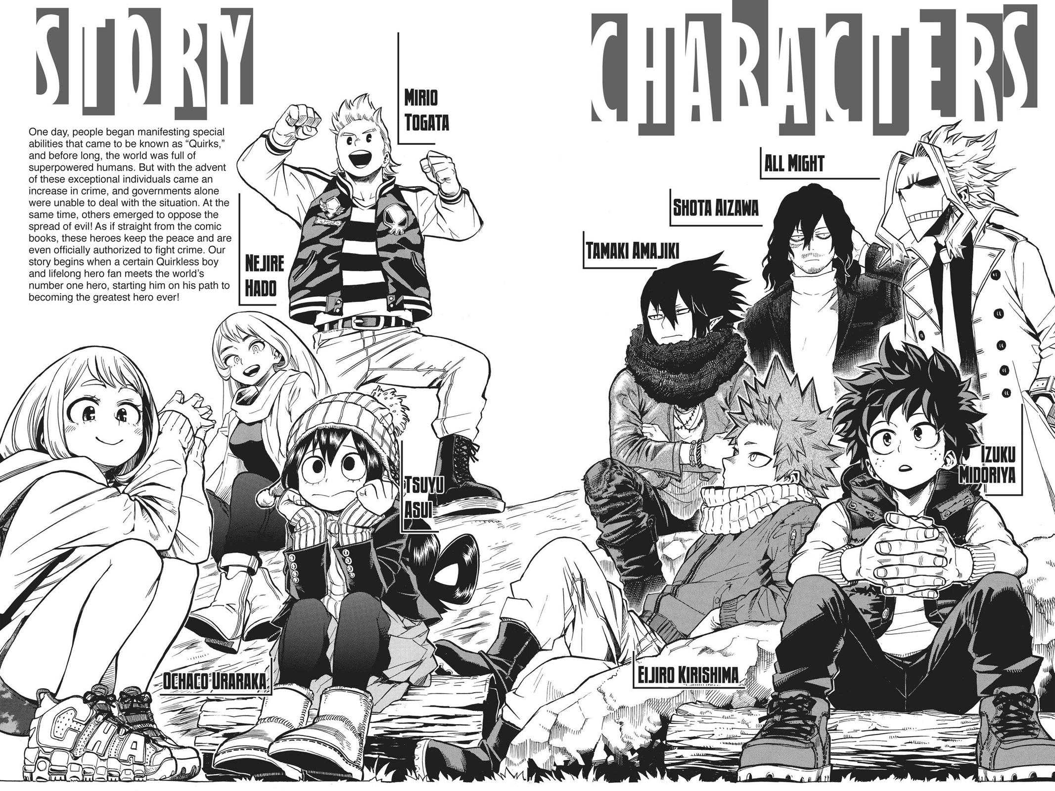 Read MyHeroAcademia Manga Online