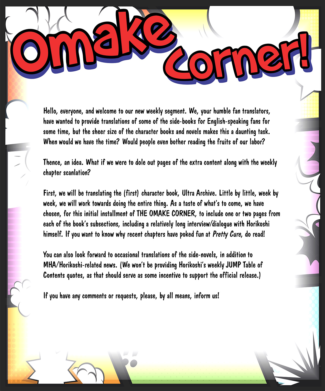 Read MyHeroAcademia Manga Online