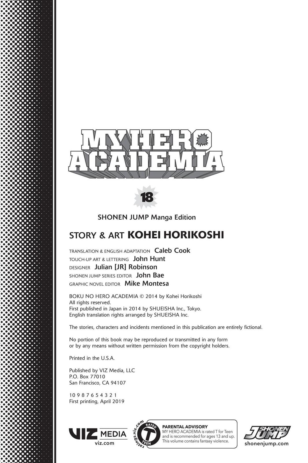 Read MyHeroAcademia Manga Online
