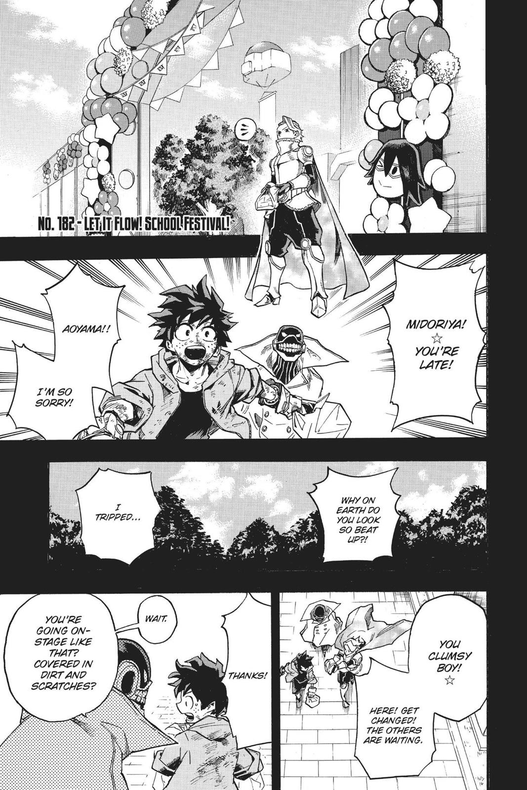 Read MyHeroAcademia Manga Online