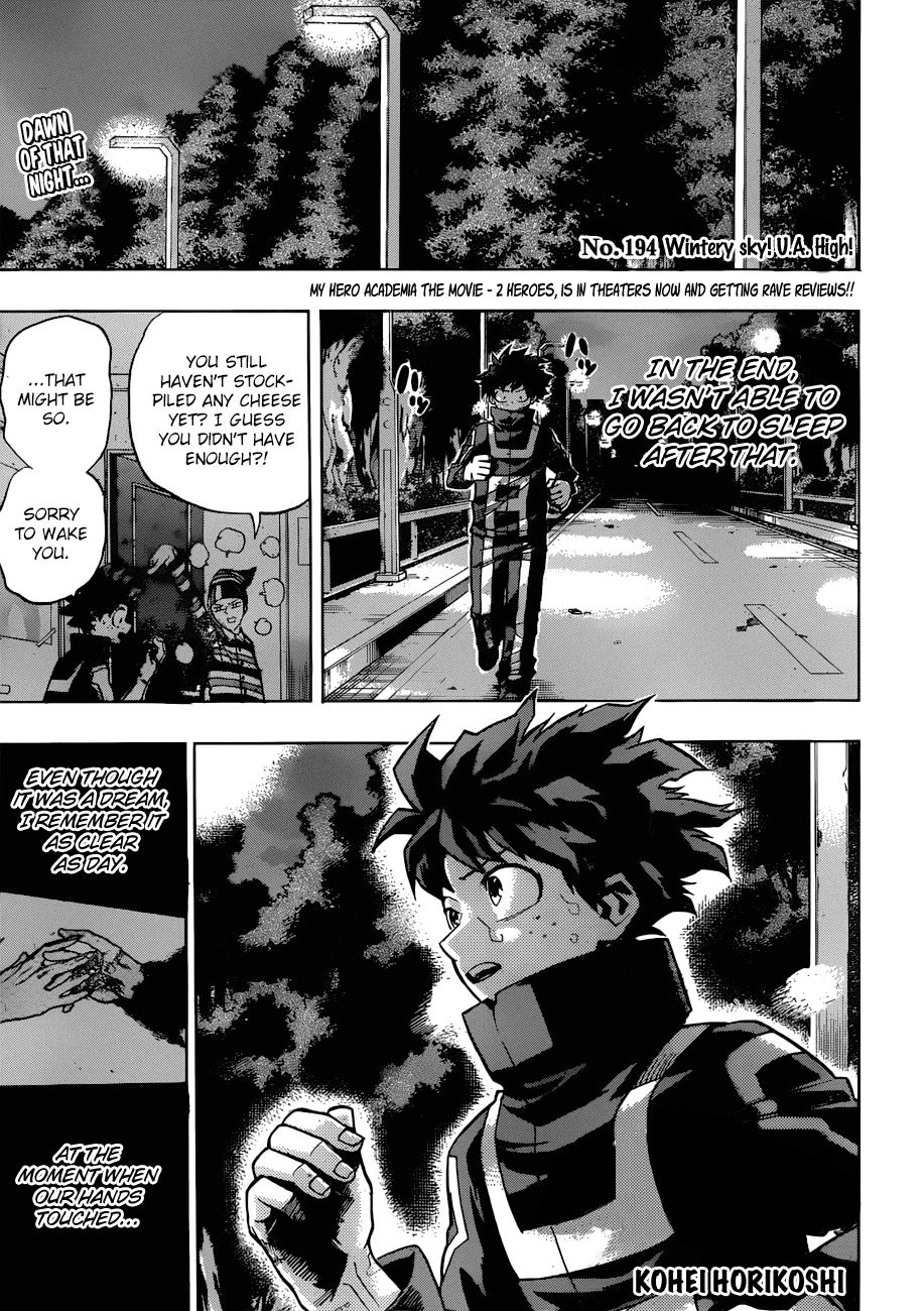 Read MyHeroAcademia Manga Online