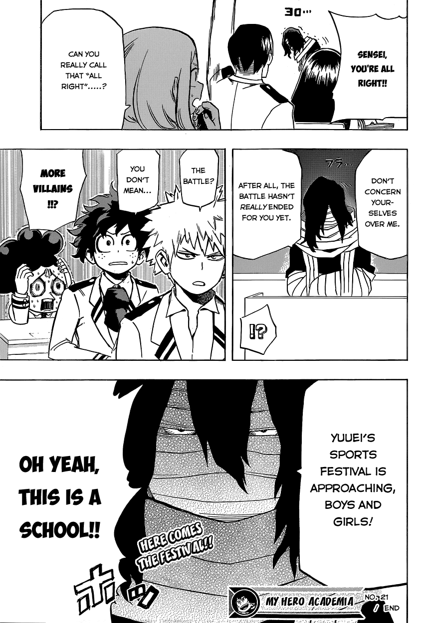 Read MyHeroAcademia Manga Online