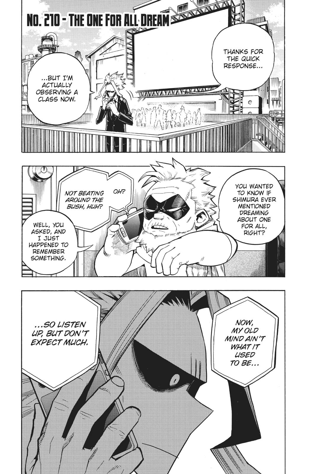 Read MyHeroAcademia Manga Online