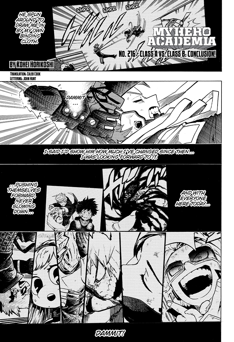 Read MyHeroAcademia Manga Online