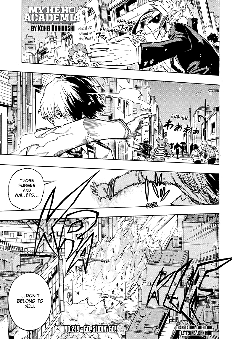 Read MyHeroAcademia Manga Online