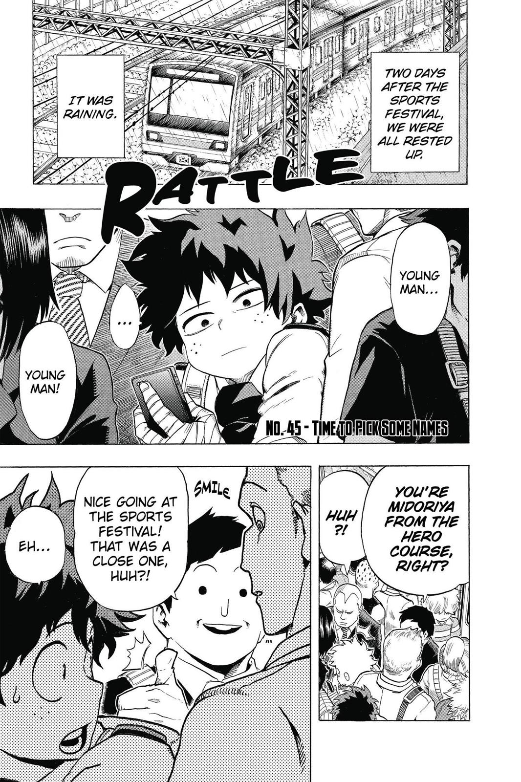 Read MyHeroAcademia Manga Online