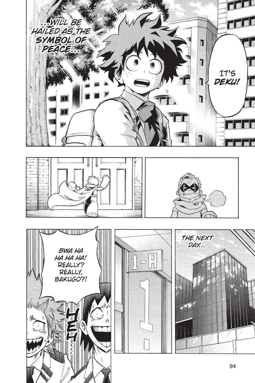 Read MyHeroAcademia Manga Online