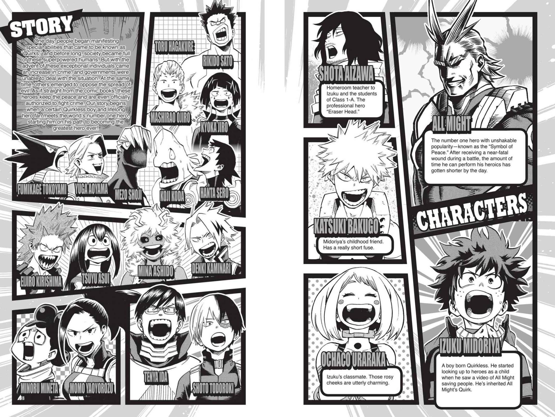 Read MyHeroAcademia Manga Online