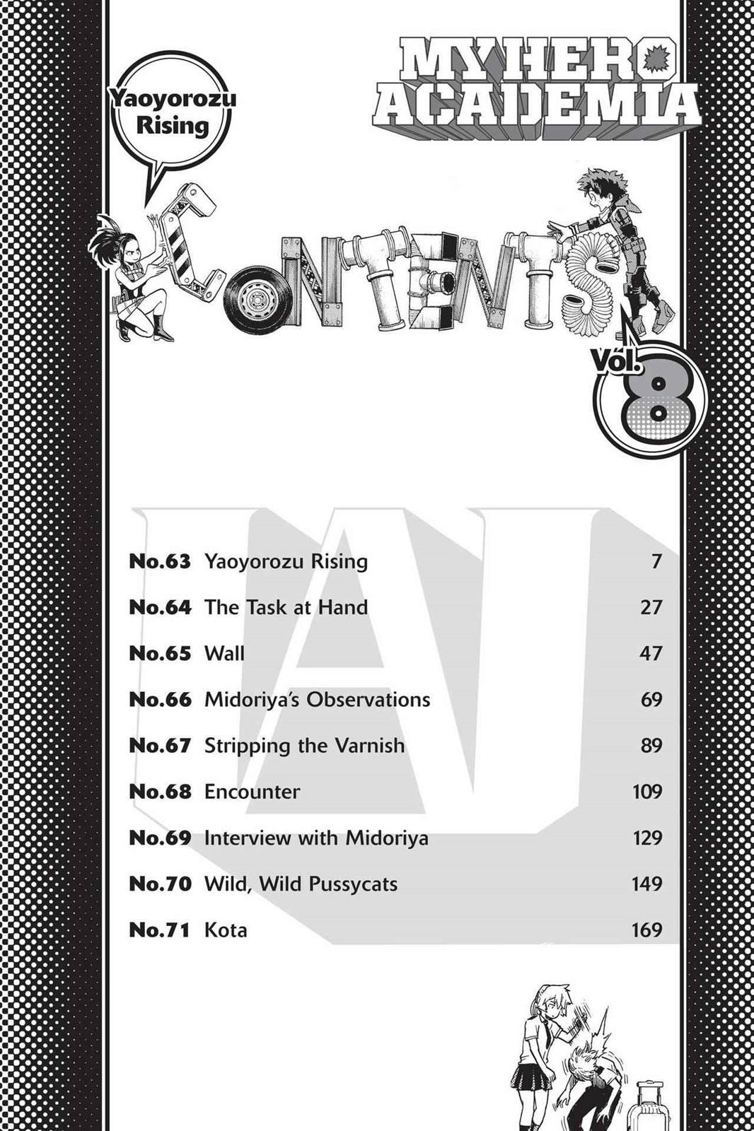 Read MyHeroAcademia Manga Online