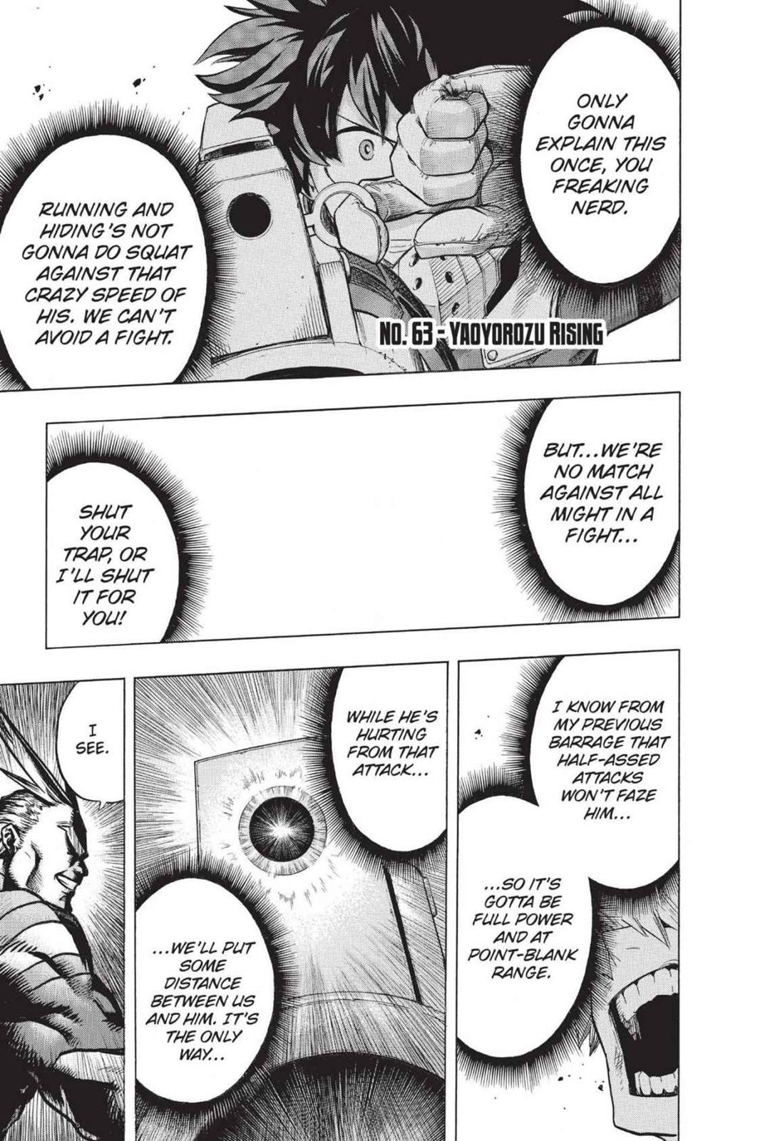 Read MyHeroAcademia Manga Online