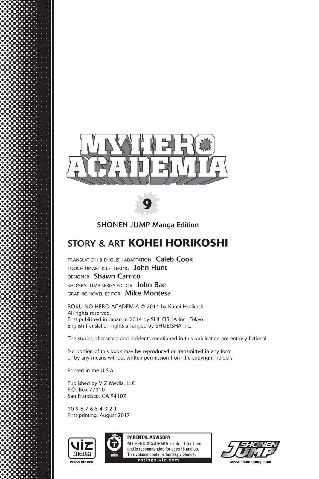 Read MyHeroAcademia Manga Online