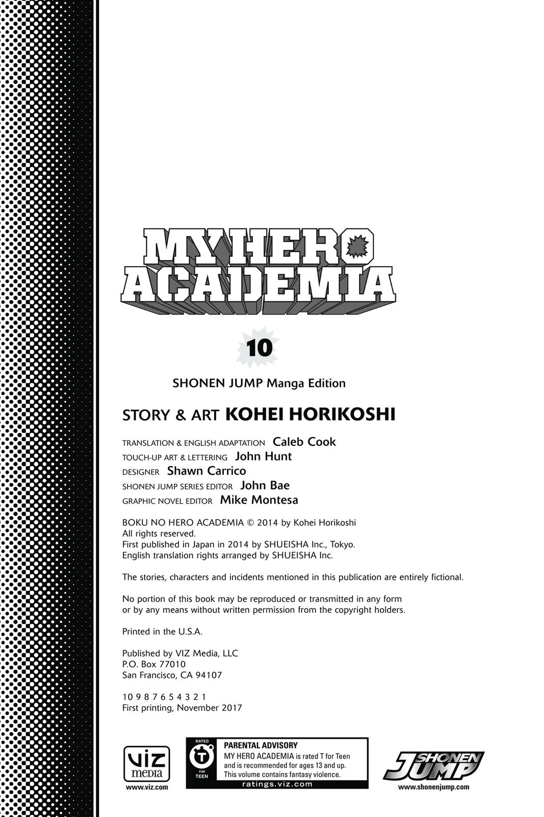 Read MyHeroAcademia Manga Online