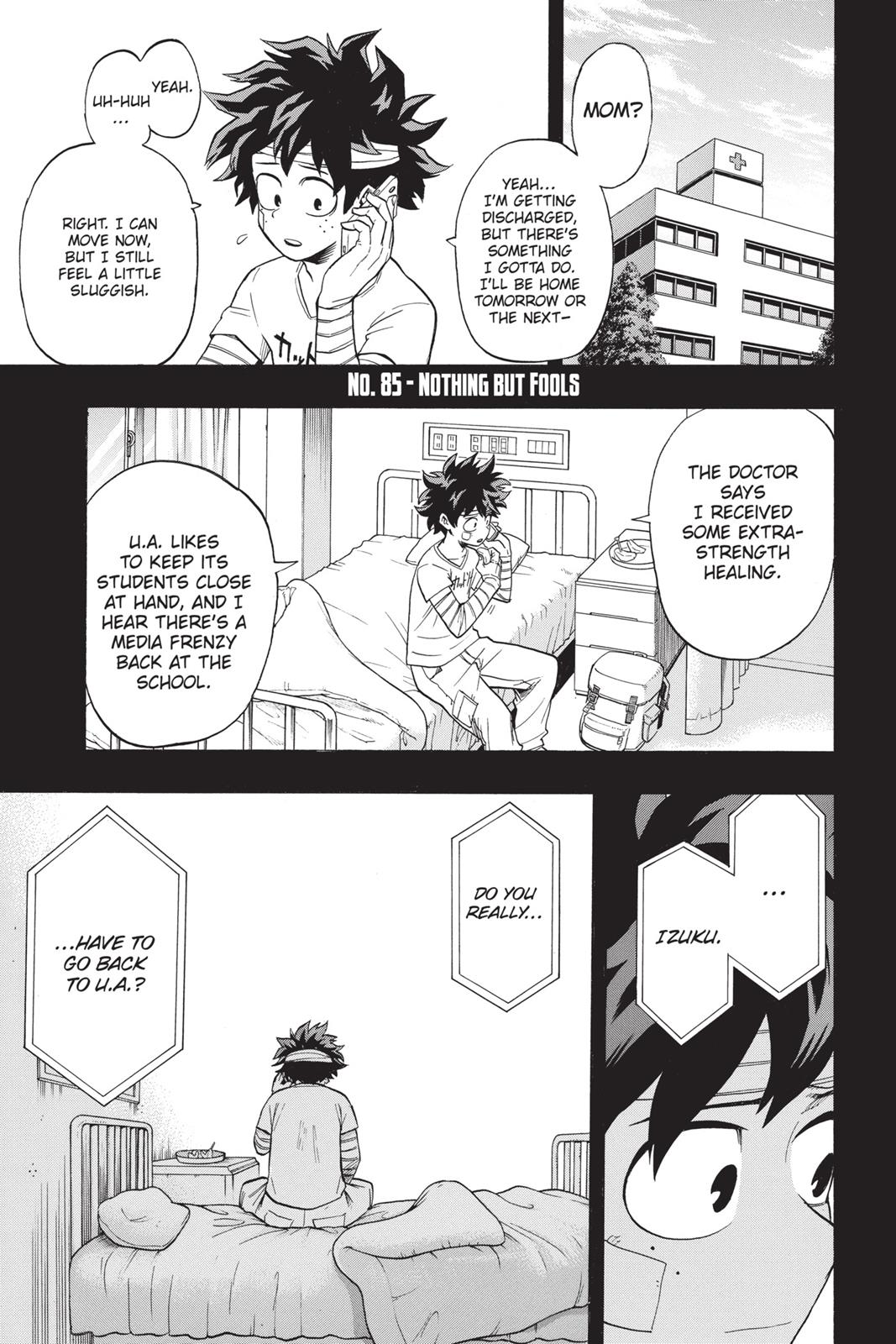 Read MyHeroAcademia Manga Online