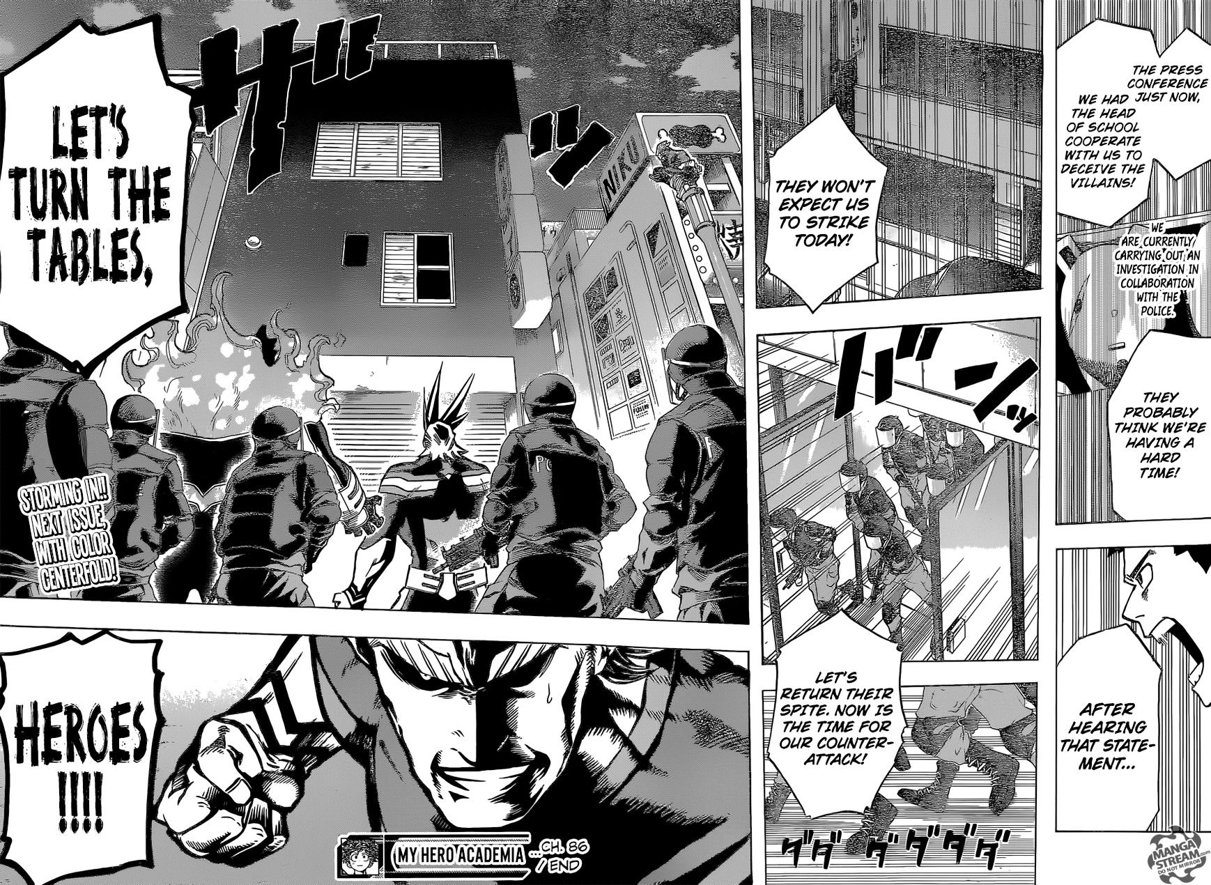 Read MyHeroAcademia Manga Online
