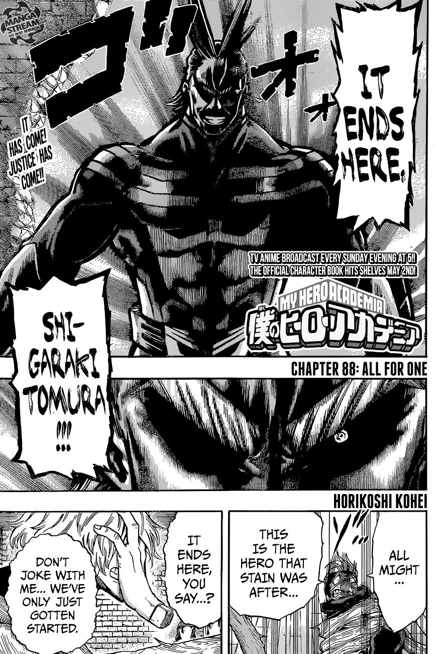 Read MyHeroAcademia Manga Online