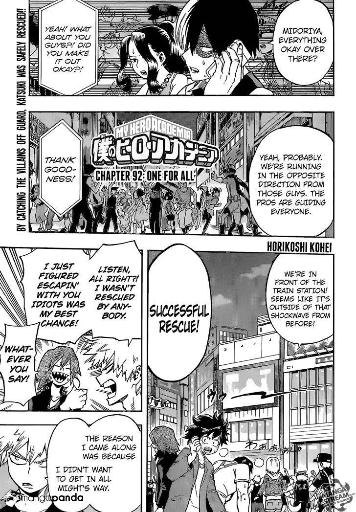 Read MyHeroAcademia Manga Online