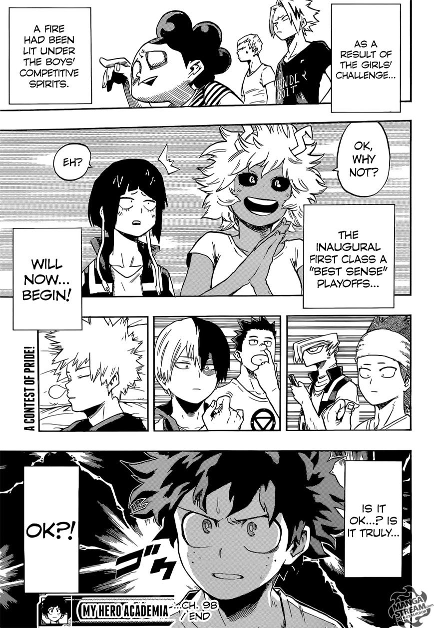 Read MyHeroAcademia Manga Online