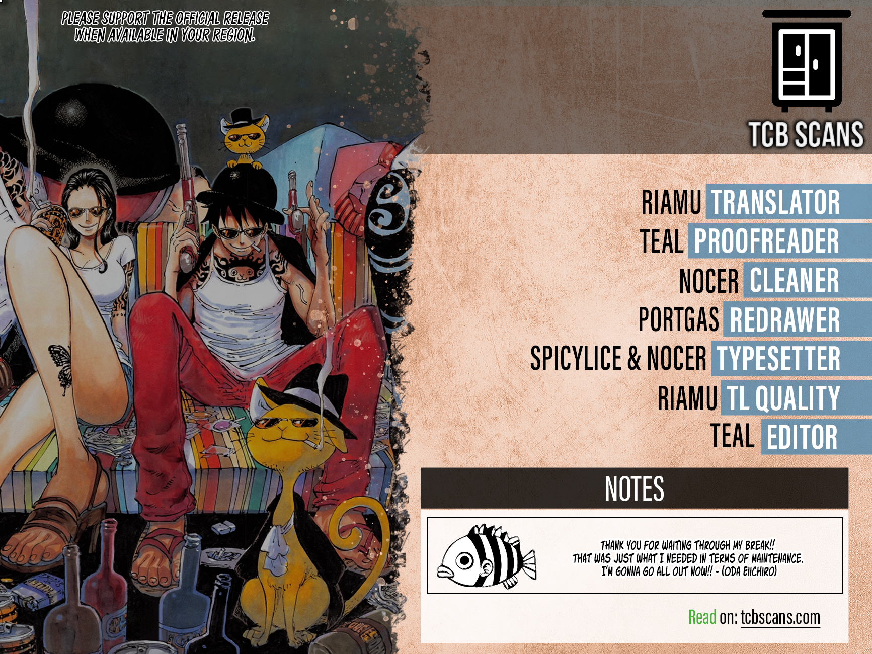 Read One Piece Manga Online