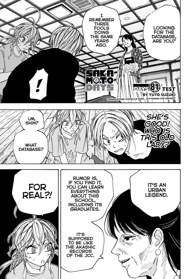 Read Sakamoto Days Manga Online