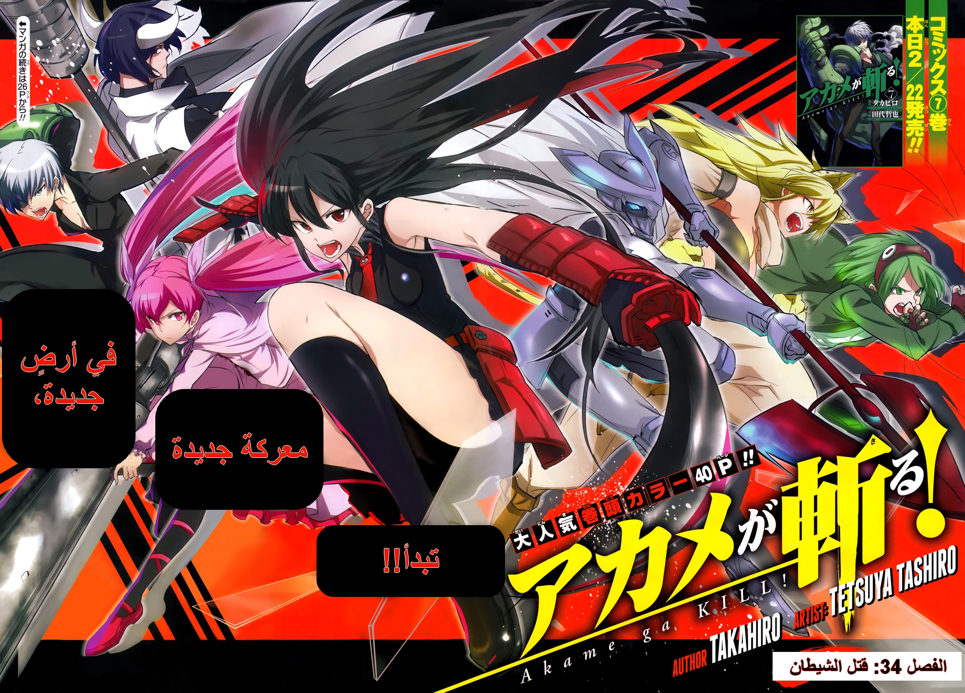 Read Akame ga Kill AR Manga Online