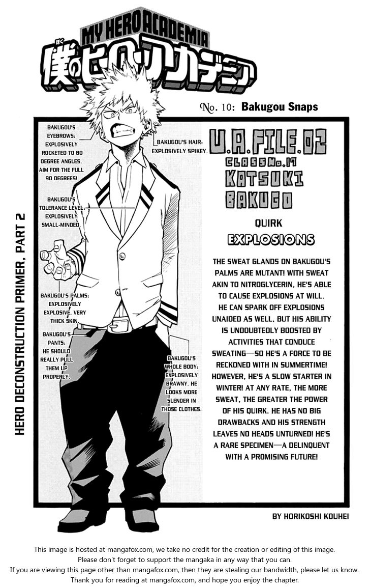 Read Boku no Hero Academia AR Manga Online