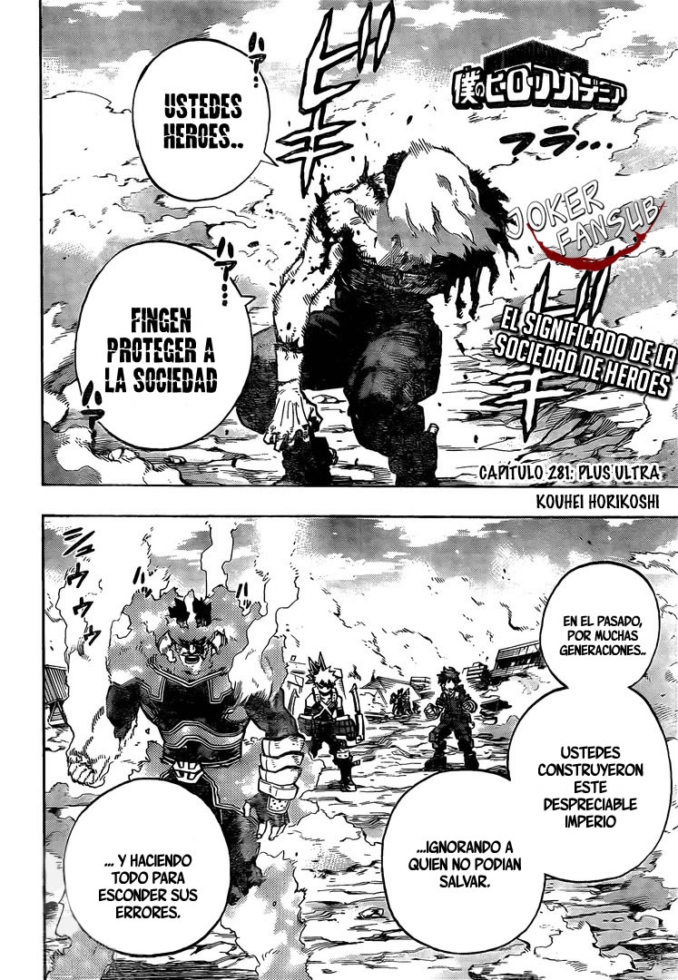 Read Boku no Hero Academia ES Manga Online