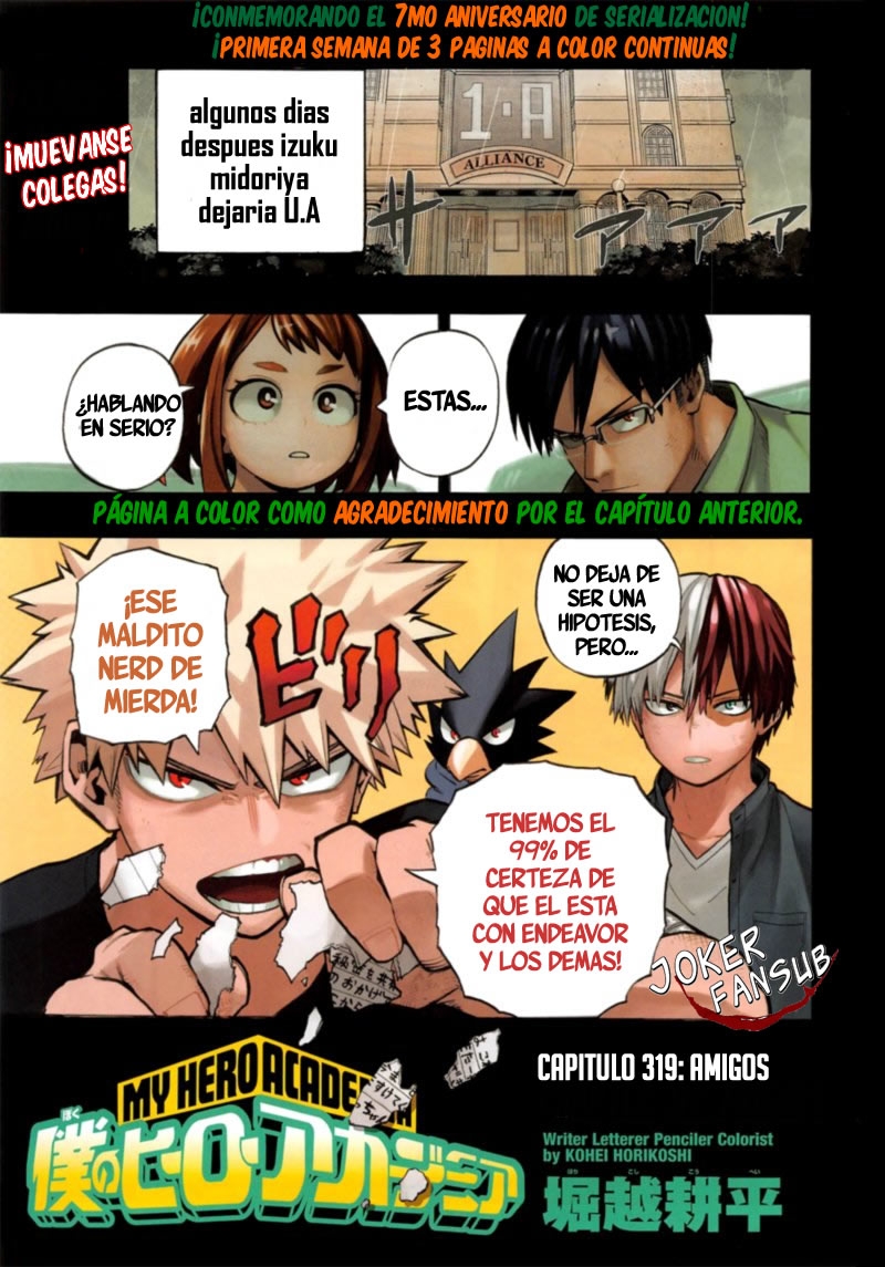 Read Boku no Hero Academia ES Manga Online
