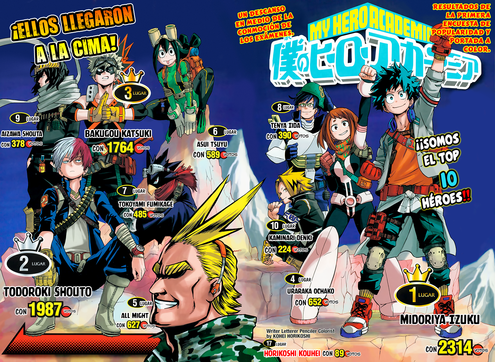 Read Boku no Hero Academia ES Manga Online