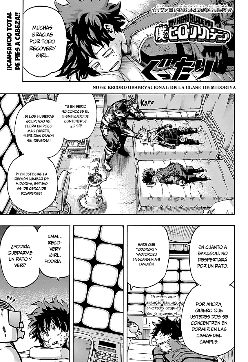 Read Boku no Hero Academia ES Manga Online