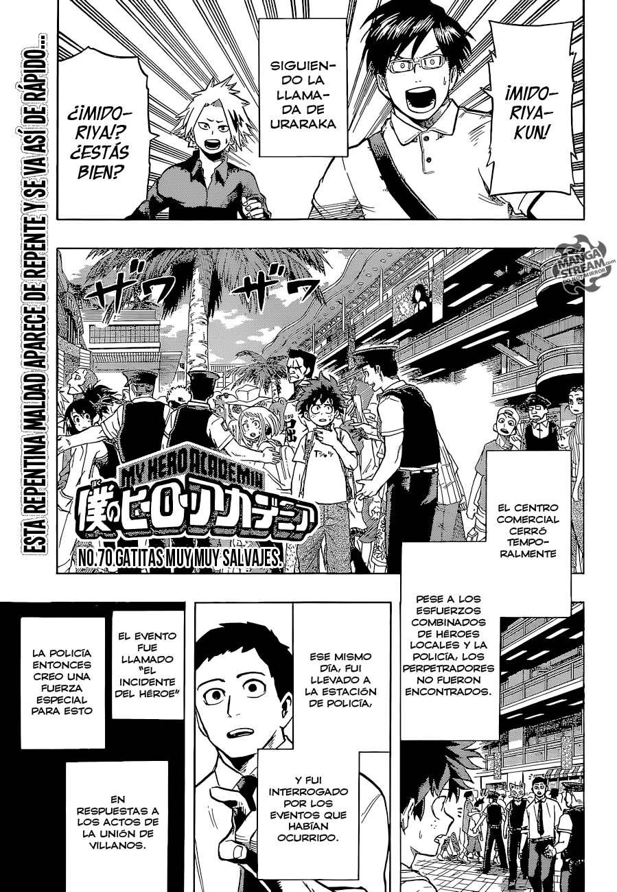Read Boku no Hero Academia ES Manga Online