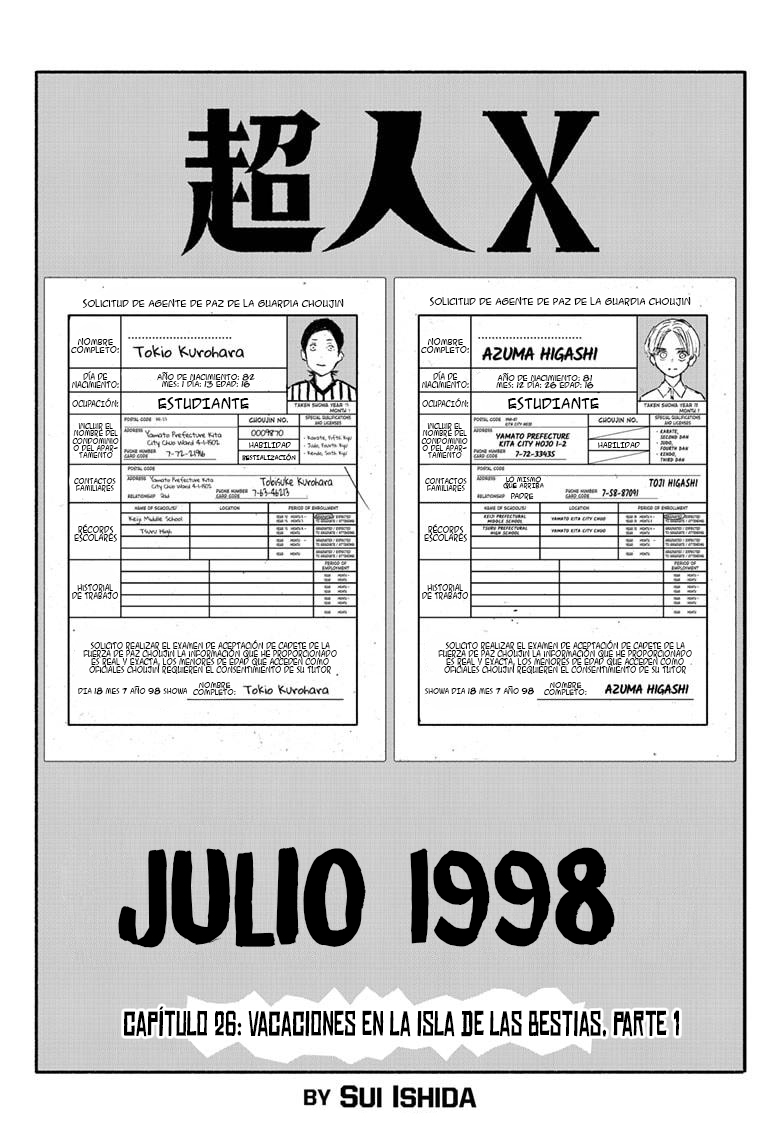 Read Choujin X ES Manga Online