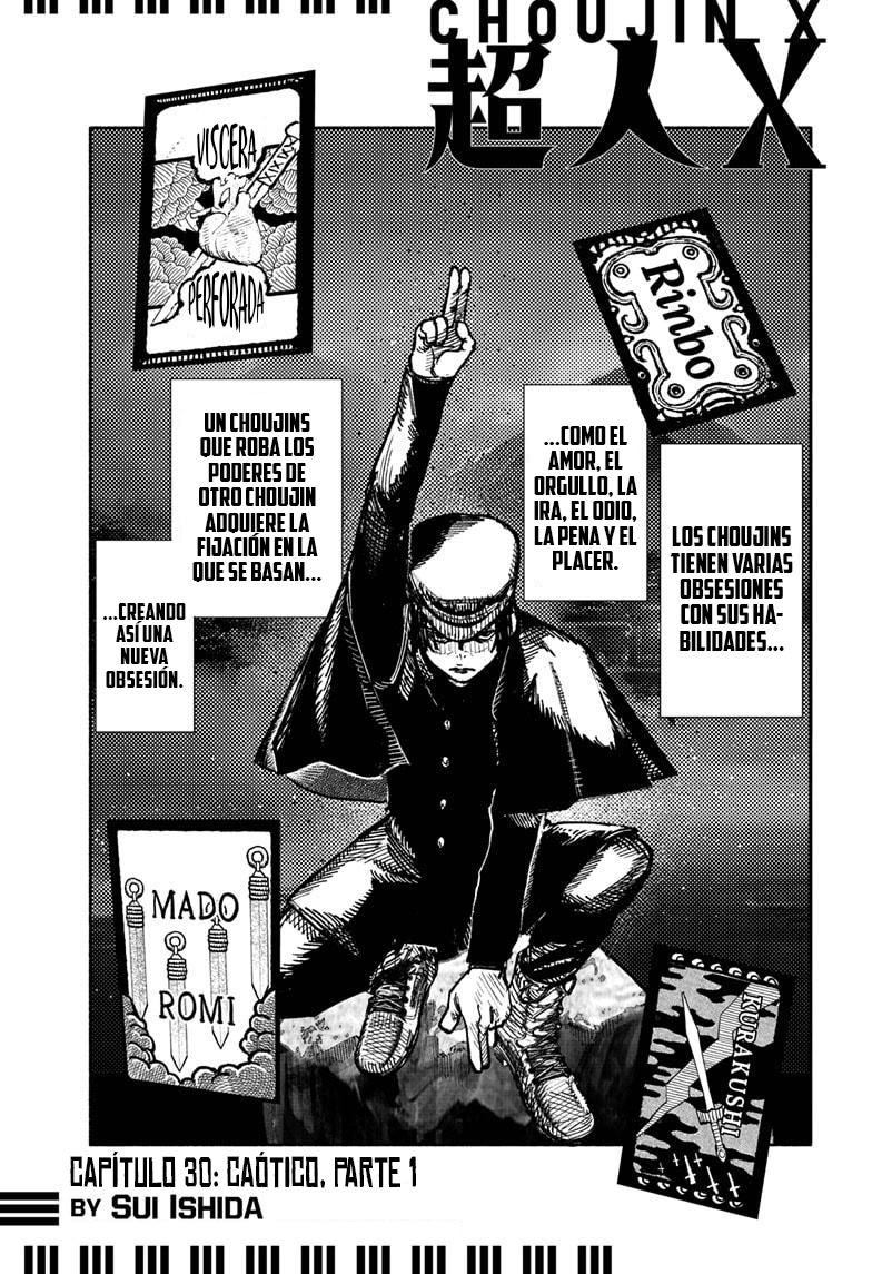 Read Choujin X ES Manga Online
