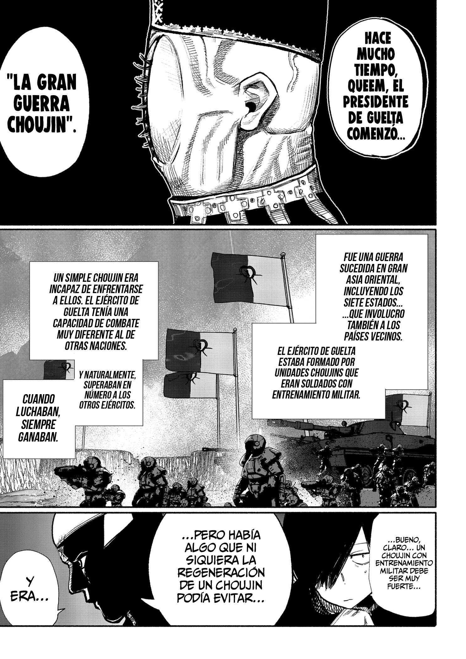 Read Choujin X ES Manga Online